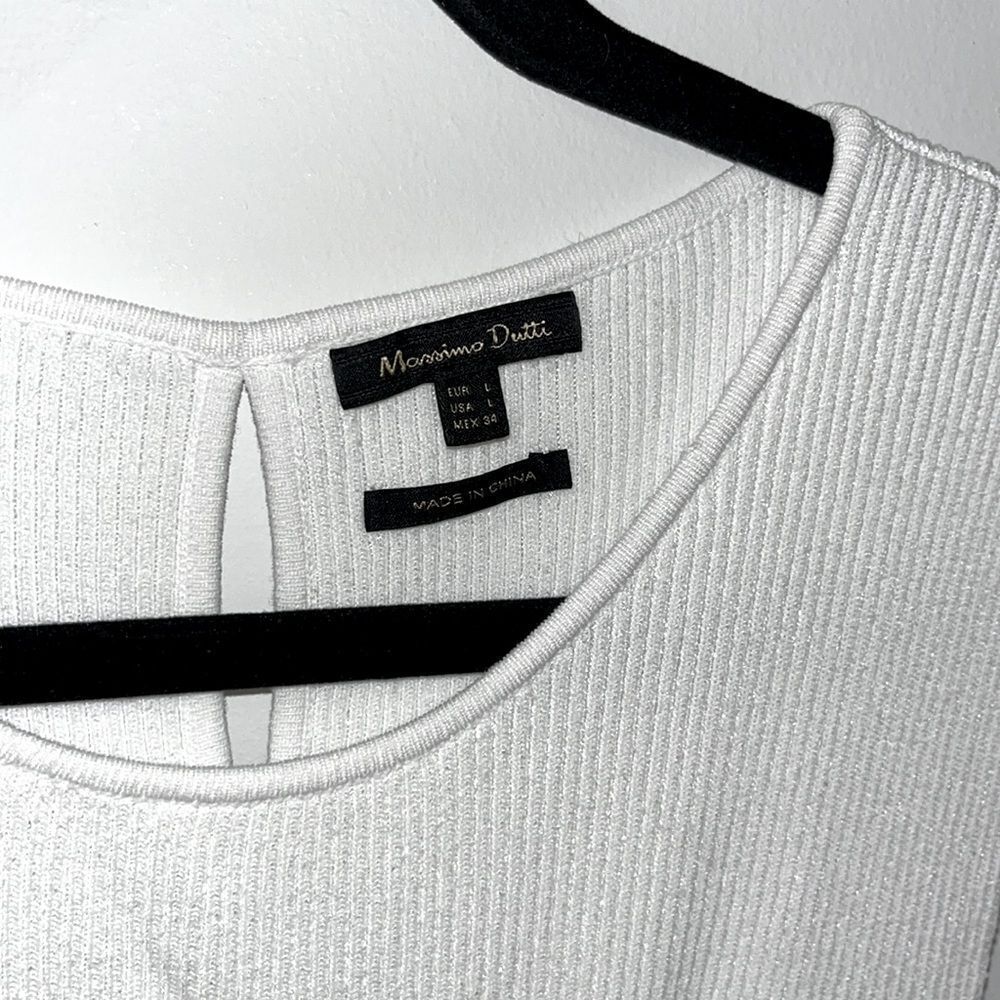 Massimo Ribbed Knit Dress - Picture 5 of 6